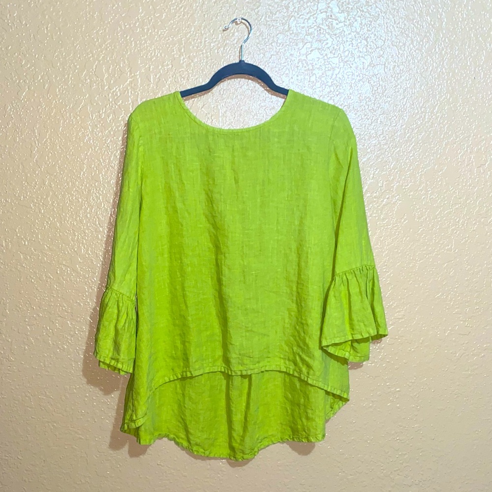 Bryn Walker Green Blouse